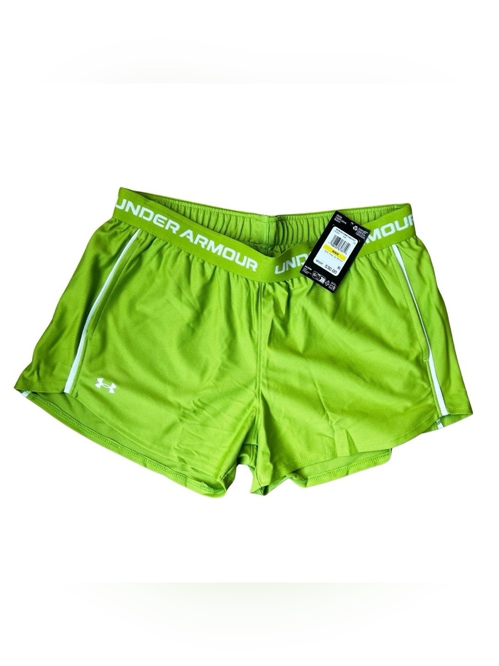 Under Armour Women’s Neon Green Athletic Shorts